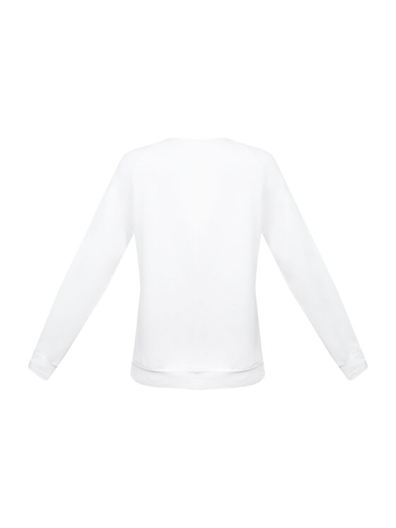 DKaren Sport DKaren Sport Bluza Wenezja Biały Slim Fit