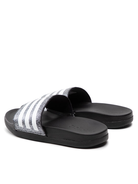 adidas adidas Šľapky adilette Comfort K FY8836 Strieborná