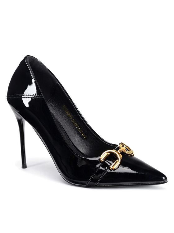 DeeZee DeeZee Pantofi cu toc subțire WFA3024-1 Negru
