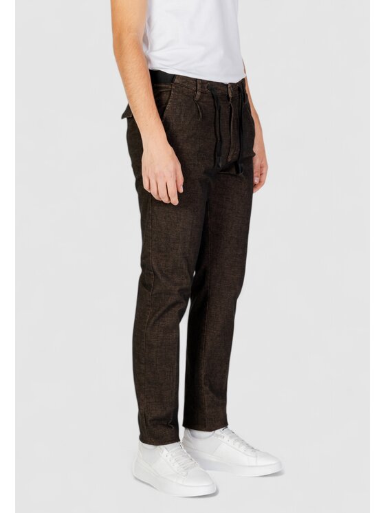 HAMAKI-HO HAMAKI-HO Pantaloni chino PSI1737H Marrone To Fit