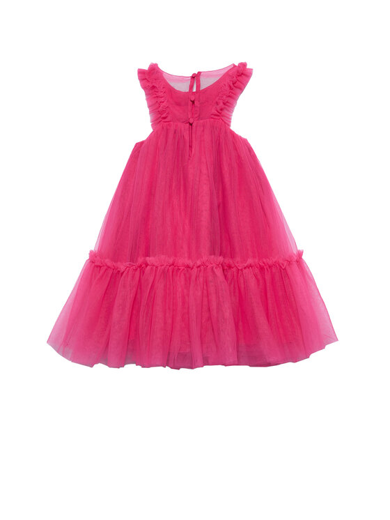 Abel & Lula Abel & Lula Sukienka elegancka 5036 Różowy Regular Fit