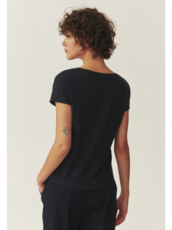 TATUUM TATUUM Blúzka VONYKA Tmavomodrá Classic Fit