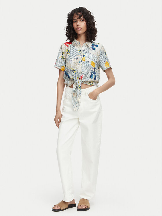 Vero Moda Vero Moda Srajca Valentina 10351011 Pisana Regular Fit