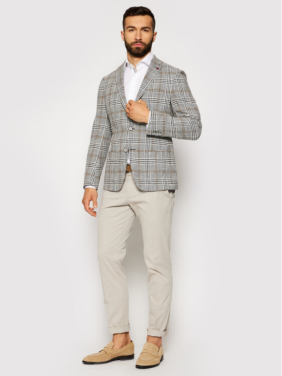 Giacca da abito 2012-00 Multicolore Slim Fit