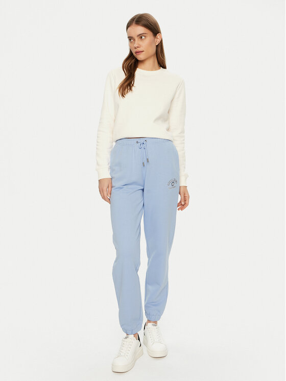 Guess Jeans Guess Jeans Sportinės kelnės W5RB63 K68I4 Mėlyna Regular Fit