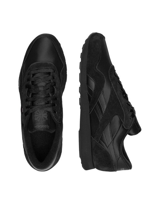 Black reebok nylon deals