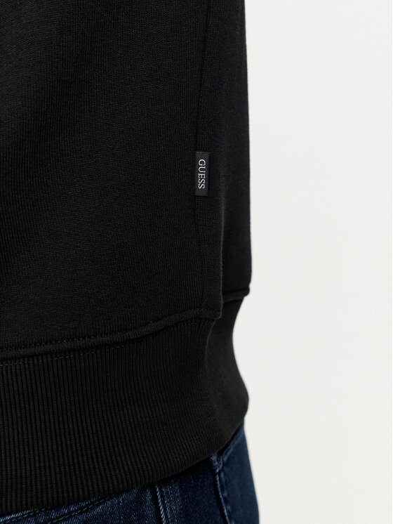 Guess Jeans Guess Jeans Μπλούζα M4YQ27 K9V31 Μαύρο Classic Fit