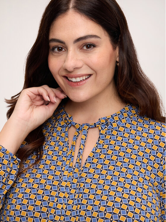 Fiorella Rubino Fiorella Rubino T-shirt G01CL009516N0Z4 Blu Regular Fit
