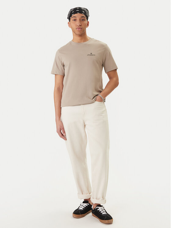 Element Element T-shirt Bigfoot Walking ELYZT00584 Beige Regular Fit