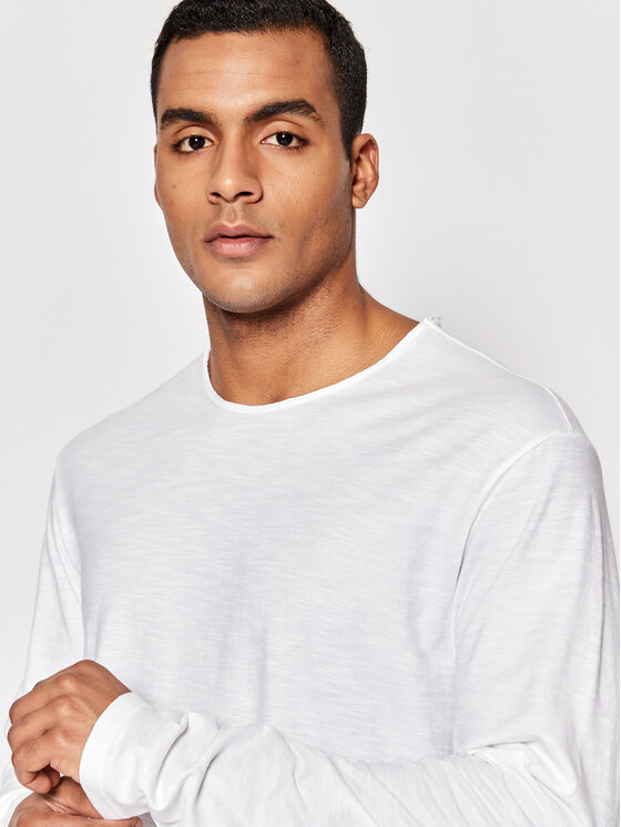 United Colors Of Benetton United Colors Of Benetton Hosszú ujjú 3JE1J19A9 Fehér Relaxed Fit
