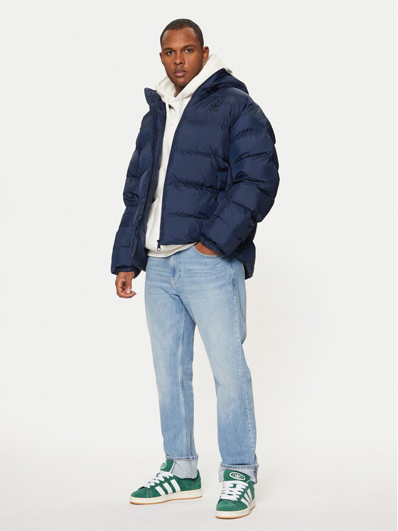 adidas adidas Geacă din puf Tonal IY3397 Bleumarin Regular Fit