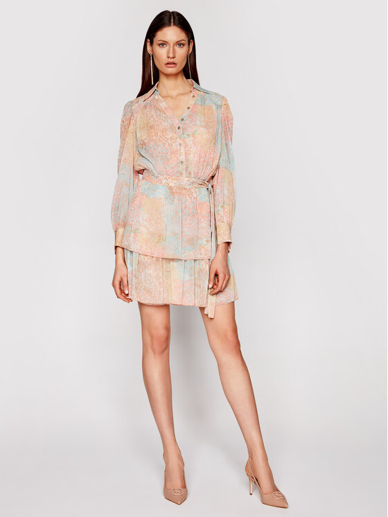 Vestito chemisier 1GG737 9528Z Multicolore Regular...