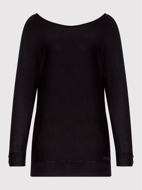 Guess Guess Πουλόβερ Adele W2YR34 Z2V62 Μαύρο Regular Fit