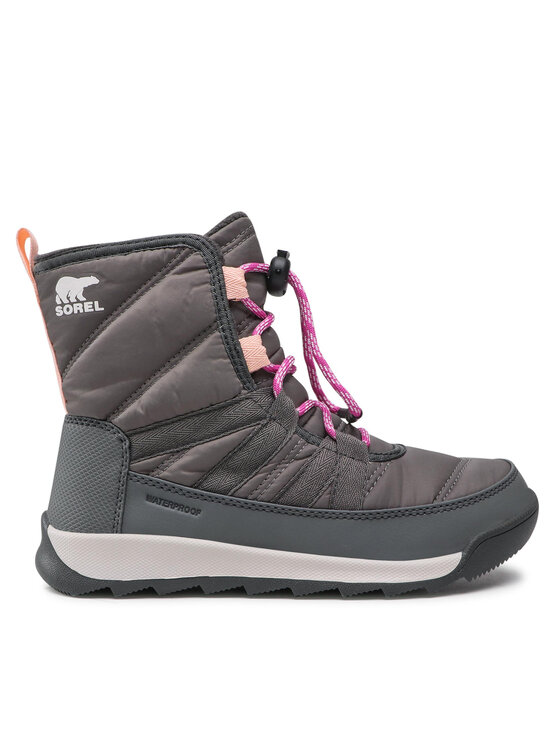 Sorel Sorel Schneeschuhe Youth Whitney II Short Lace WP NY3903 Grau