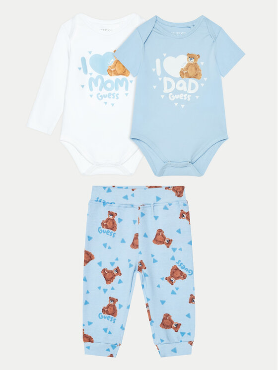 Guess Set body și overall P5RG02 K6YW1 Colorat Regular Fit