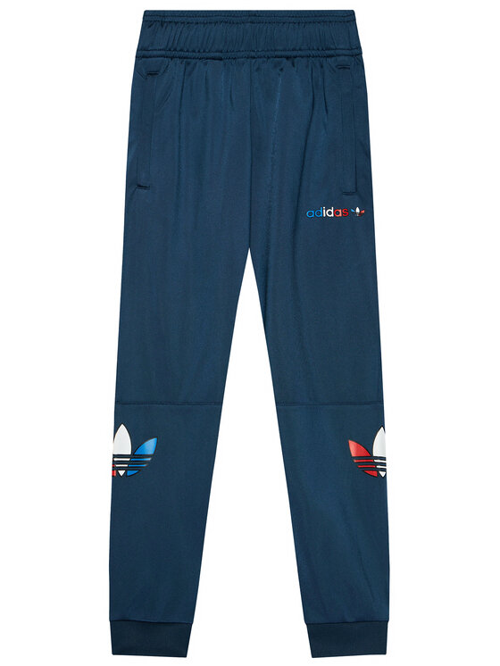Pantaloni da tuta adicolor GN7444 Blu scuro
