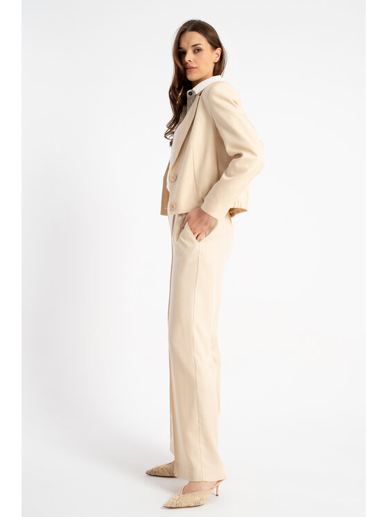 CLICK CLICK Σακάκι 70-900 Μπεζ Regular Fit