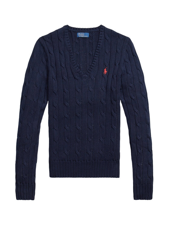 Polo Ralph Lauren Polo Ralph Lauren Пуловер 211971870004 Тъмносин Slim Fit