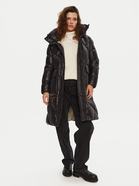 Blauer Blauer Μπουφάν χειμωνιάτικο 24WBLDK02311 Μαύρο Regular Fit