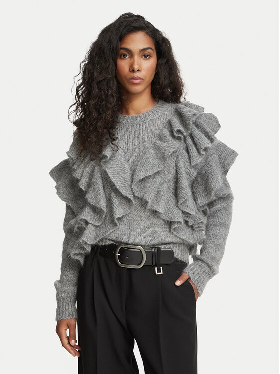 Elisabetta Franchi Elisabetta Franchi Светр MK-42T-67E2 Сірий Regular Fit