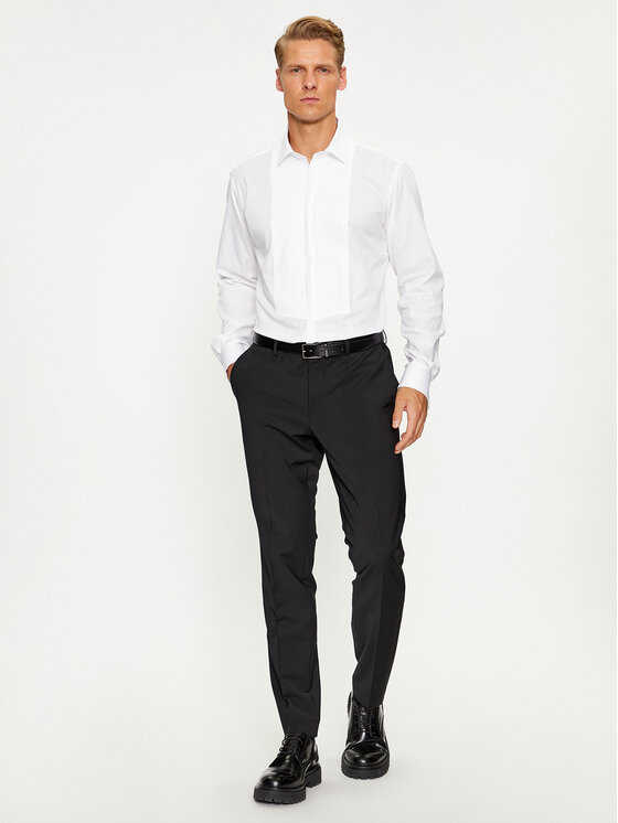 KARL LAGERFELD KARL LAGERFELD Hemd 605127 534699 Weiß Modern Fit