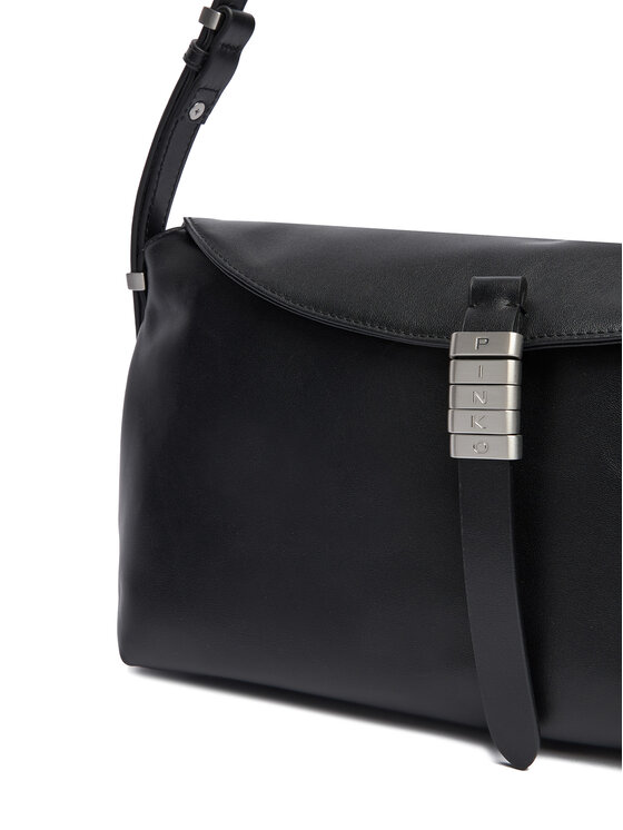 PINKO PINKO Geantă Saddle Baguette Classic AI 25-26 PL 105049 A1ZX Negru