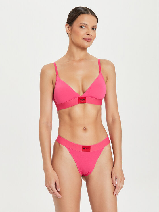 HUGO Hugo Bralette krūšturis Red Label 50503098 Rozā