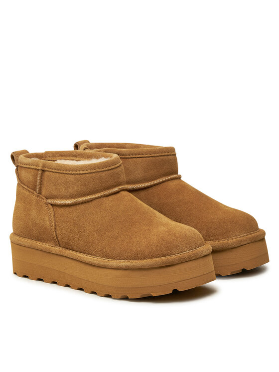 Bearpaw Bearpaw Lumesaapad Retro Shorty 2940W Beež