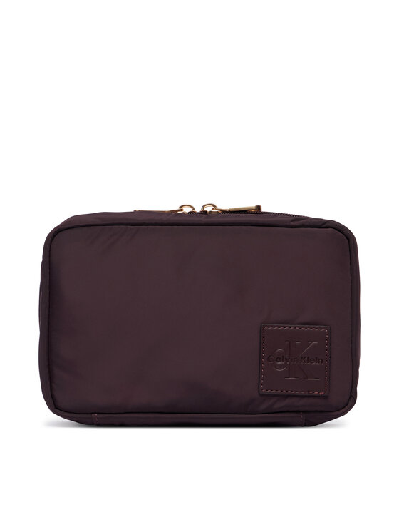 Calvin Klein Calvin Klein Kosmetiktasche Nylon Mix Cosmetic Pouch LV04F1310G Dunkelrot