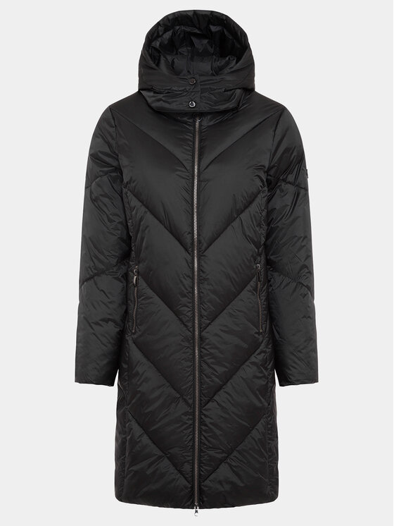 Olsen Olsen Зимно яке 15101398 Черен Regular Fit