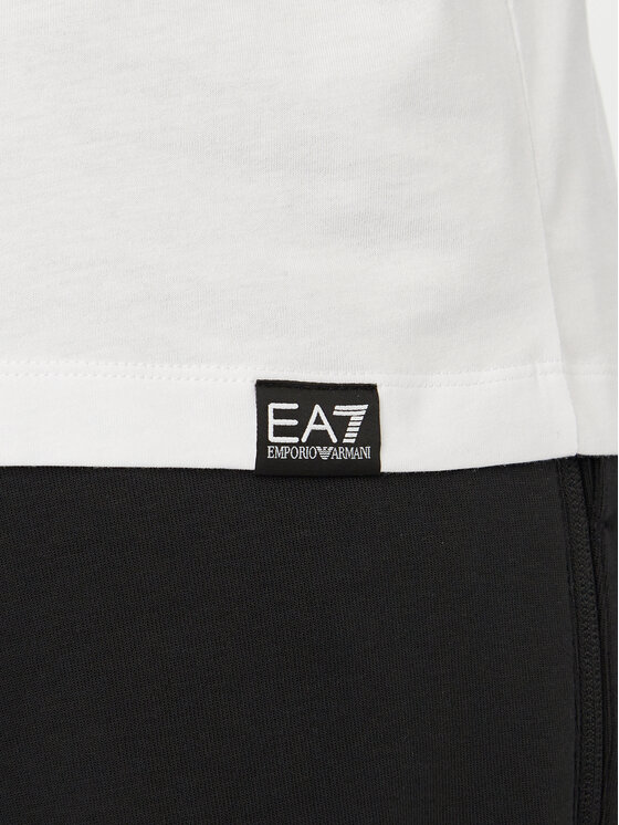 EA7 Emporio Armani EA7 Emporio Armani Футболка 7M002128 AF12503 U0002 Білий Regular Fit
