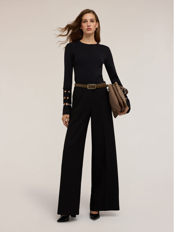 Motivi Motivi Maglione M379W003463N033 Nero Regular Fit