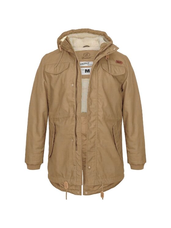 Brandit Brandit Parka 9442.70.4XL Beżowy Parka Fit