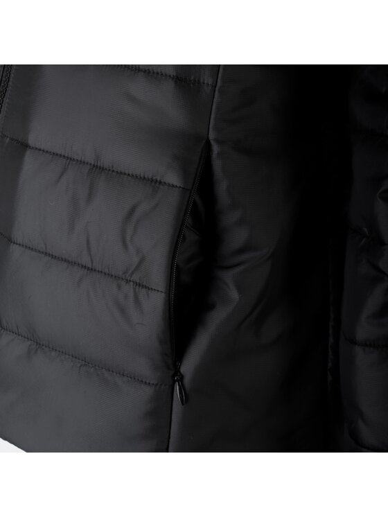 Diadora Diadora Kurtka damska DIADORA L. HOODIE LIGHT JACKET CHROMIA Czarny Regular Fit