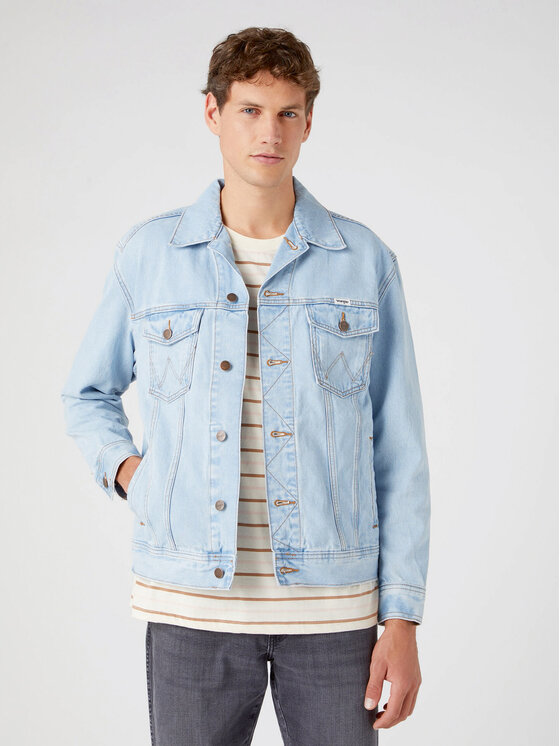 Wrangler Džínsová bunda Anti Fit W45973Y94 112330848 Modrá Regular Fit