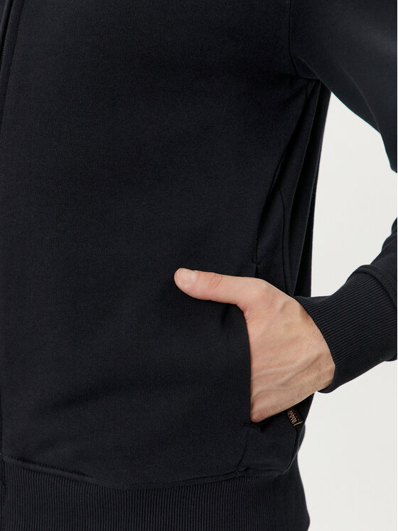 Napapijri Napapijri Majica dugih rukava Balis NP0A4HHW Crna Regular Fit
