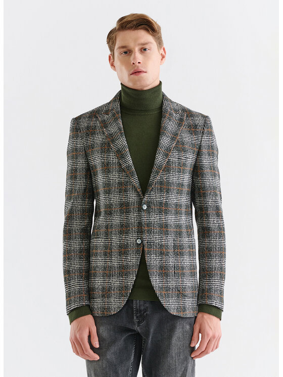Pako Lorente Pako Lorente Marynarka P23WP-3X-011 Kolorowy Slim Fit