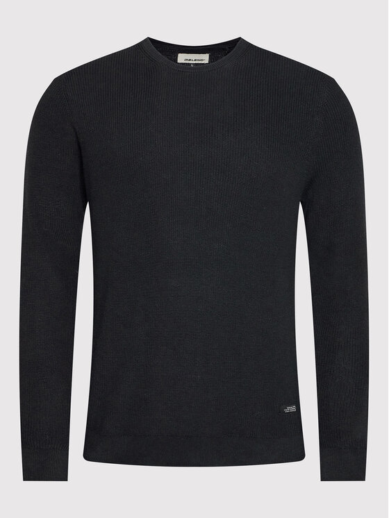 Blend Blend Sweter 20714336 Czarny Regular Fit