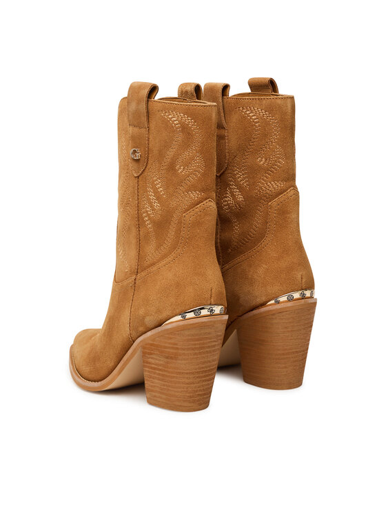 Guess Guess Καουμπόικες Μπότες & Μποτάκια FLTSAL SUE10 Καφέ