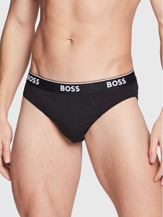 BOSS BOSS Komplet slipów Power 50475273 Czarny