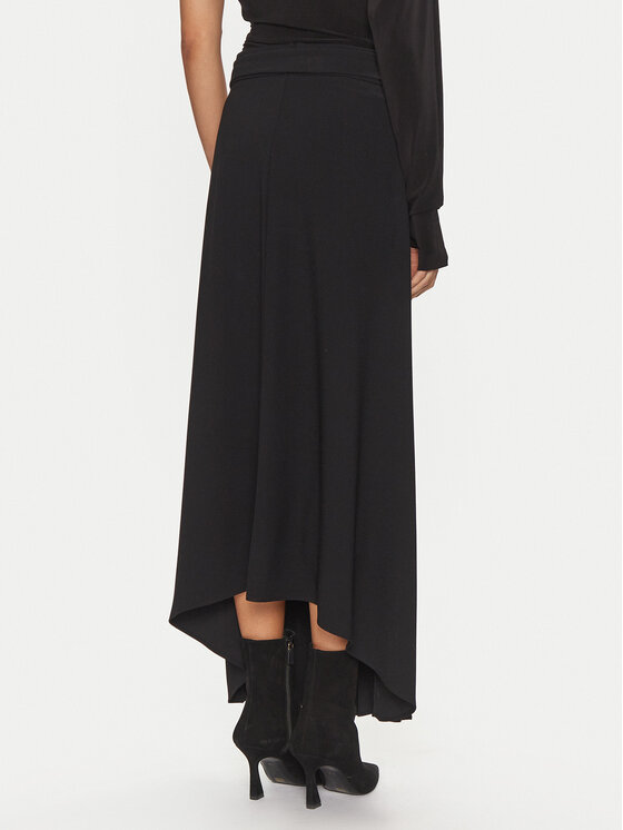 Joseph Ribkoff Joseph Ribkoff Plisovaná sukně 243117 Černá Regular Fit