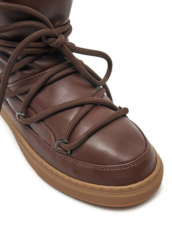 Inuikii Inuikii Čizme za snijeg Full Leather 55102-087 Smeđa