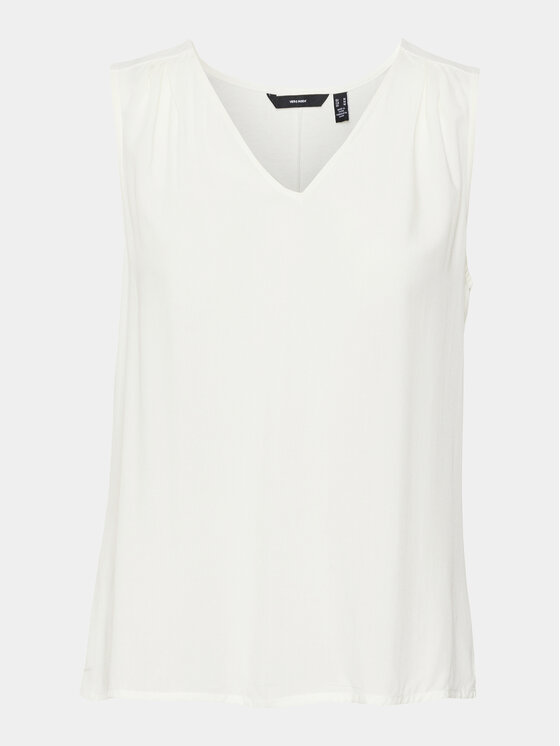 Vero Moda Vero Moda Bluză Brit 10286648 Alb Loose Fit