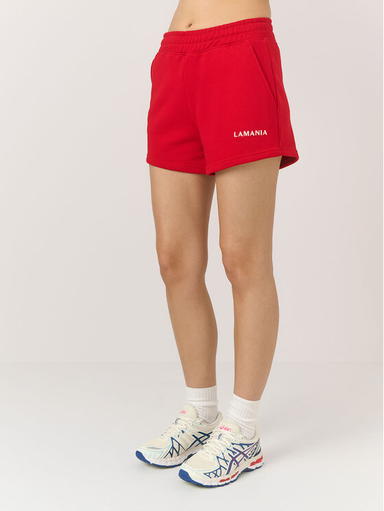 La Mania La Mania Šortky PENN Červená Classic Fit