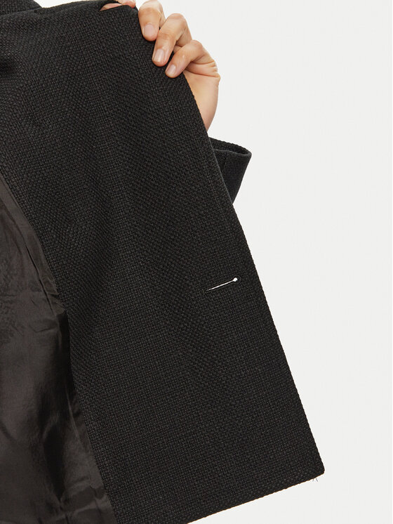 Babylon Babylon Prechodný kabát E00287 Čierna Regular Fit