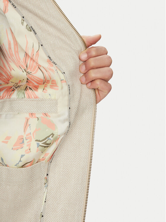 Guess Guess Bomber M5GL24 WH720 Beige Regular Fit