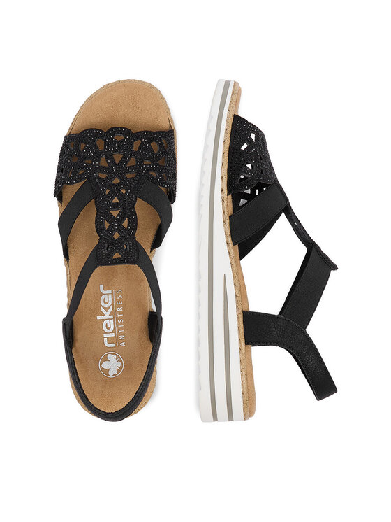 Rieker Rieker Sandalen CEO-V0646-00 Schwarz