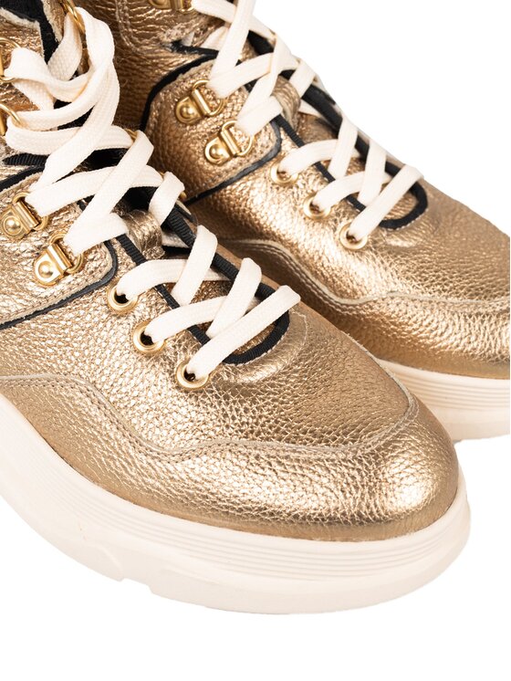 Geox Geox Sneakersy D04HZB000CF Złoty