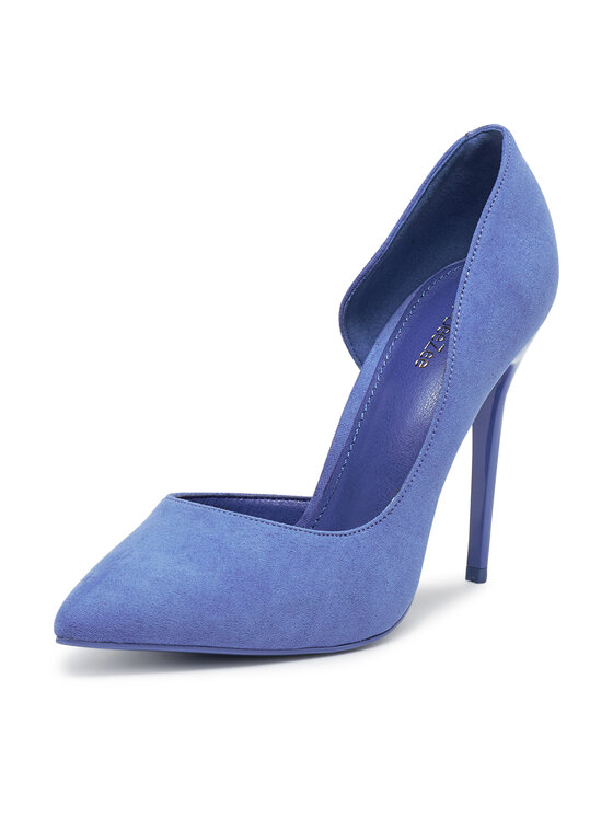 DeeZee DeeZee Pantofi cu toc subțire DZ0024 Albastru