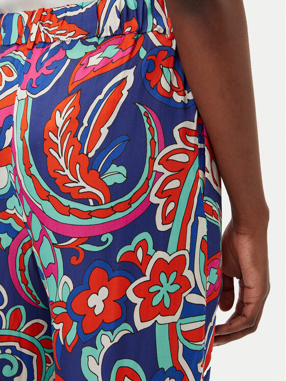 LOLA CASADEMUNT LOLA CASADEMUNT Kalhoty z materiálu MS2514013 Barevná Regular Fit